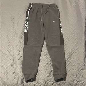 Cougar Charcoal and Black Kids Joggers